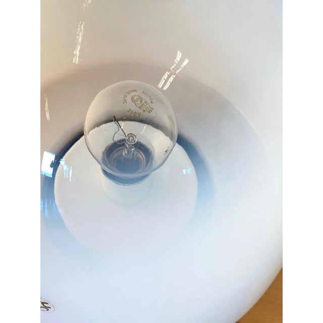 Glass Model Ebe 34 Table Lamps by Giusto Toso for Leucos, 1970s, Set of 2 For Sale - Image 7 of 11