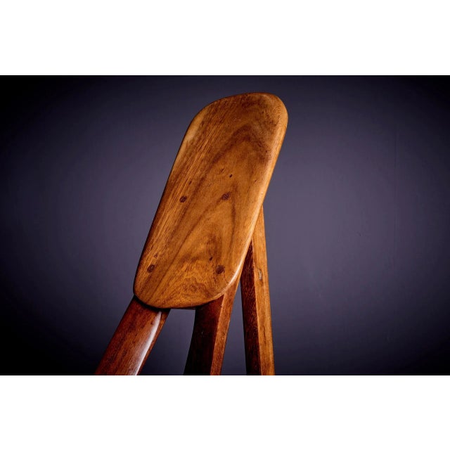 Sculptural African Studio Chair, 1960s For Sale - Image 6 of 11
