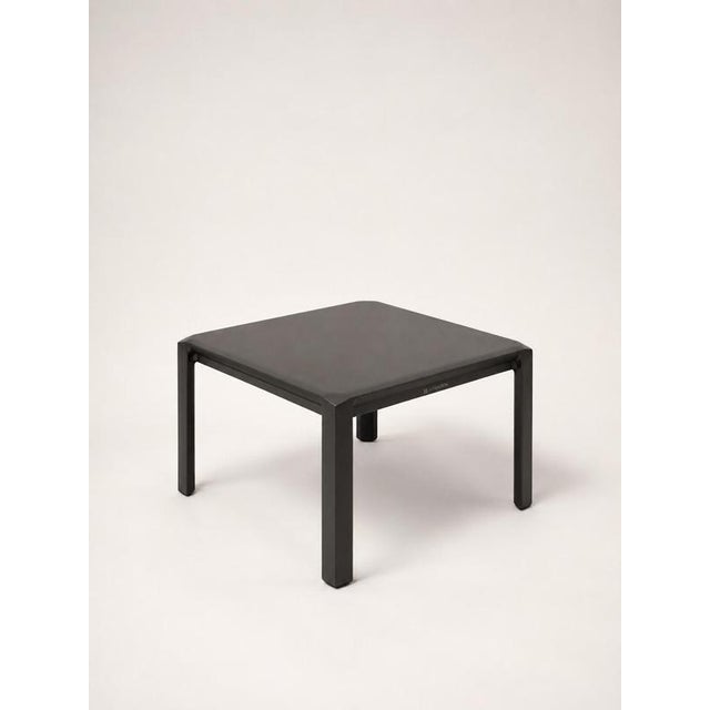 Metal Teak and Garden Outdoor Side Table For Sale - Image 7 of 7