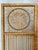 Wood Vintage Woven Rattan Sunburst Four-Panel Room Divider Screen For Sale - Image 7 of 11