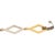 1970s Chaumet French Vintage 18k Yellow and White Gold Bracelet For Sale - Image 5 of 5