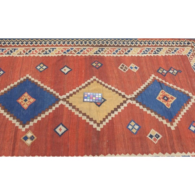 Traditional Antique Qashqai Rug 5'3'' x 7'10'' For Sale - Image 3 of 12