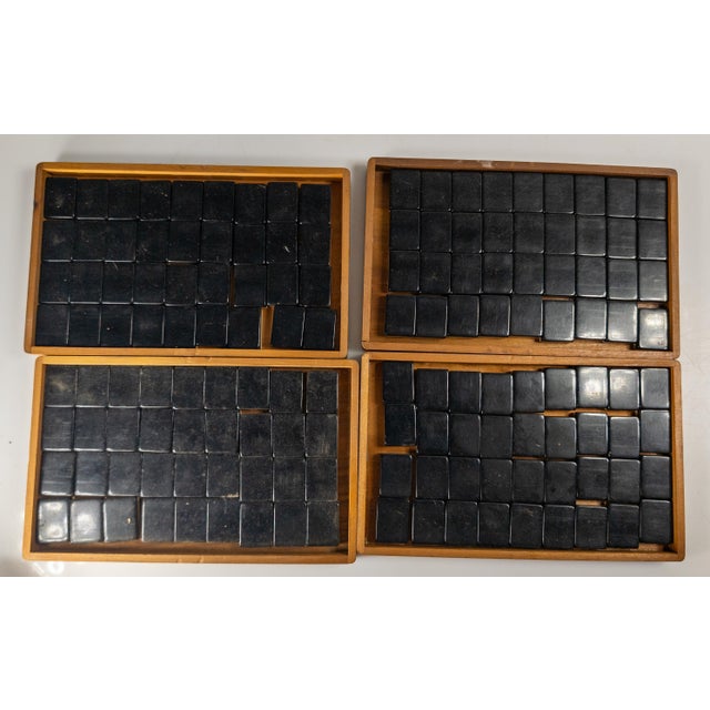 1920's Mah Jong Boardgame Set With 144 Tiles by Pung Chow For Sale - Image 9 of 18