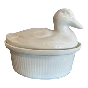 White Duck Tureen