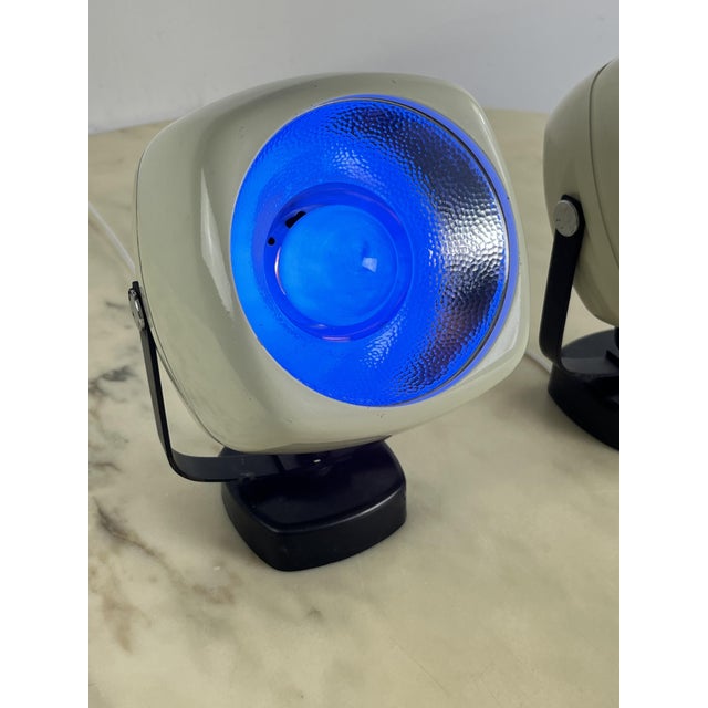 Space Age Adjustable Spotlights from Harveiluce, 1970s, Set of 2 For Sale - Image 9 of 16