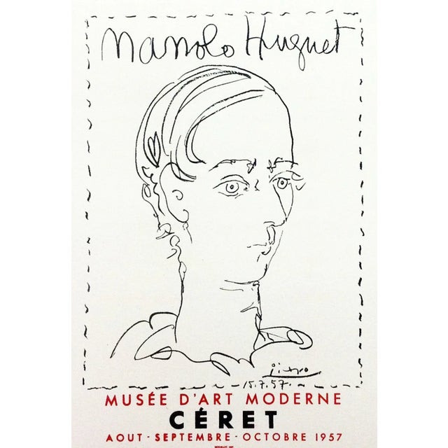 Title: Manolo Hugne Artist: Pablo Picasso Country: Spain Medium: Lithograph – 84 Paper size: 12.50 X 9.50 inch Printed:...