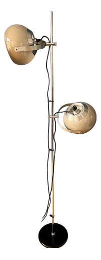 Mid-Century Modern Space Age Mushroom Floor Lamp by Hala