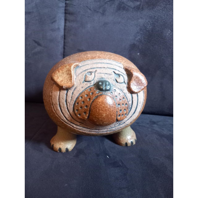 Ceramic Bulldog Figurine by Lisa Larson for Gustavsberg, 1970s For Sale - Image 3 of 6