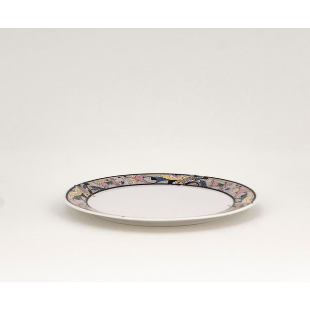 Cantana Najade Porcelain Plate from Fürstenberg, 1980s For Sale - Image 4 of 9