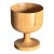 1940s Swedish Spalted Maple Large Goblet Bowl For Sale