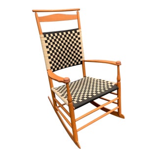 1980s Shaker Style Rocking Chair For Sale