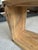 Truly a work of art and master craftsmanship, a one of a kind spaltted maple live edge end table having cantilevered...
