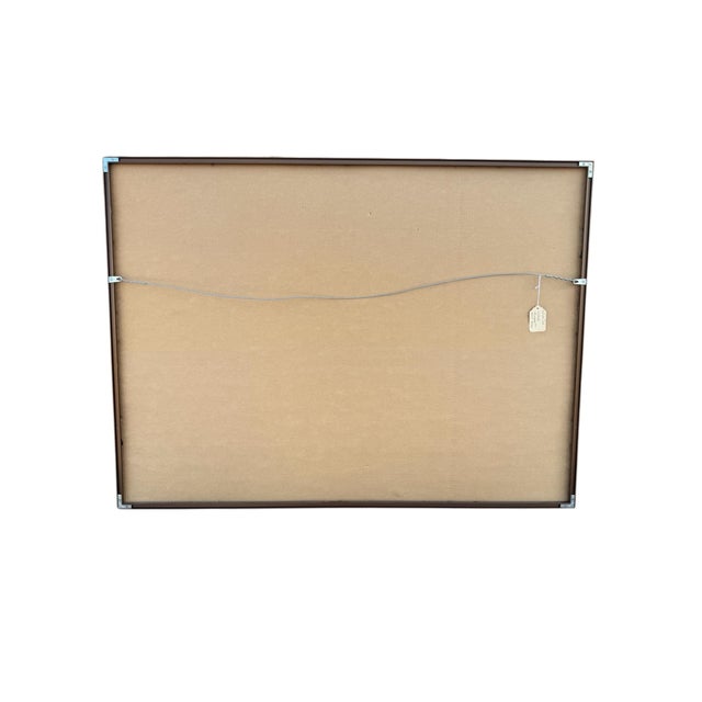 Mid 20th Century William F (Bill) Tull Untitled Printers Proof Lithograph, Framed For Sale In Phoenix - Image 6 of 12