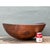 Mid-Century Modern Vintage Monumental Carved Wood Salad Bowl For Sale - Image 3 of 12