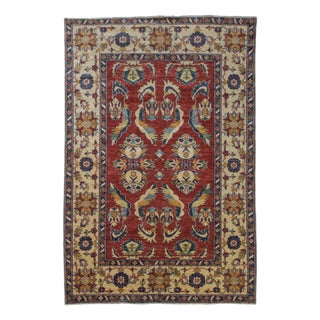 Traditional Sultanabad Handwoven Rug, 1970s For Sale