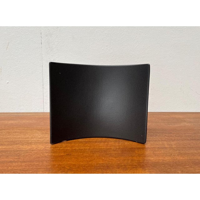 Postmodern Minimalist Ceramic Crescent Vase from Asa Selection, 1980s For Sale - Image 11 of 18