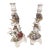 Von Schierholz Handmalerei Dresden Cherub Putti Flower Candle Holders-Pair For Sale
