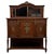 2000 - 2009 19th Century Antique French Marble-Top Cabinets with Mirrors, Set of 2 For Sale - Image 5 of 17