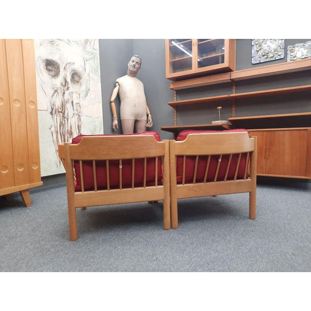 Mid-Century Danish Sofa by Jørgen Bækmark, 1960s, Set of 2 For Sale - Image 9 of 15
