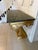 Antique Baroque Revival Italian Giltwood Console Tables with Breccia Marble Tops and Lion's Paw Supports, 1850s, Set of 2 For Sale - Image 6 of 15