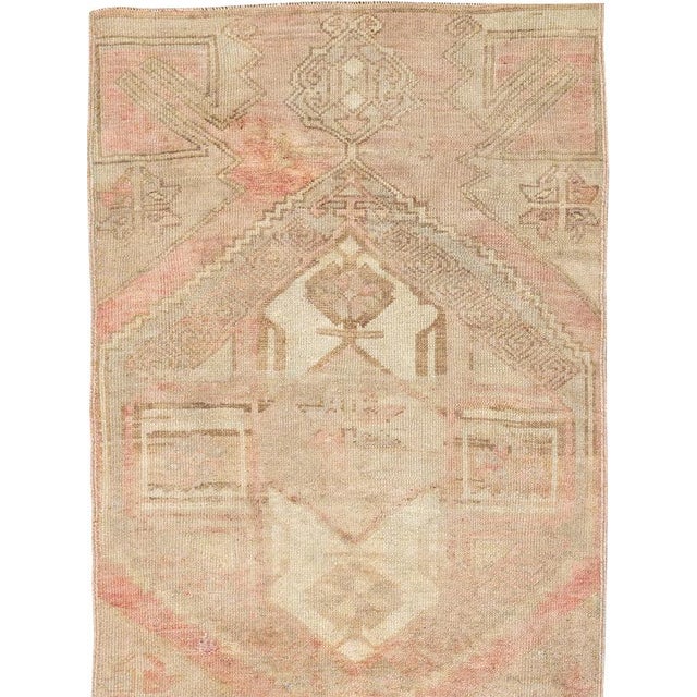 Rustic Galerie Shabab Collection Mid-20th Century Turkish Anatolian Runner For Sale - Image 3 of 10