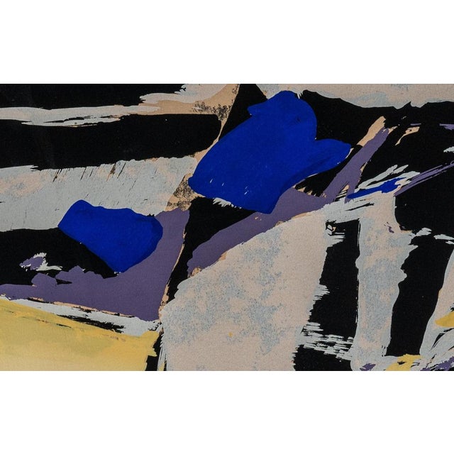 Jan MEYER (1927-1995) Greece Original color lithograph Signed in pencil and dedicated to Mr. Gilles MOUCHOIR, 1977 Limited...