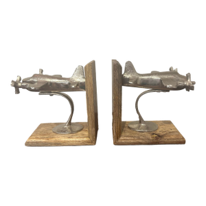 Airplane Bookends - Pair