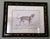 John-Richard John-Richard Framed Nature Prints of a Lioness & Margay Pair Faux Tortoiseshell Wood 16x12.5 For Sale - Image 4 of 18
