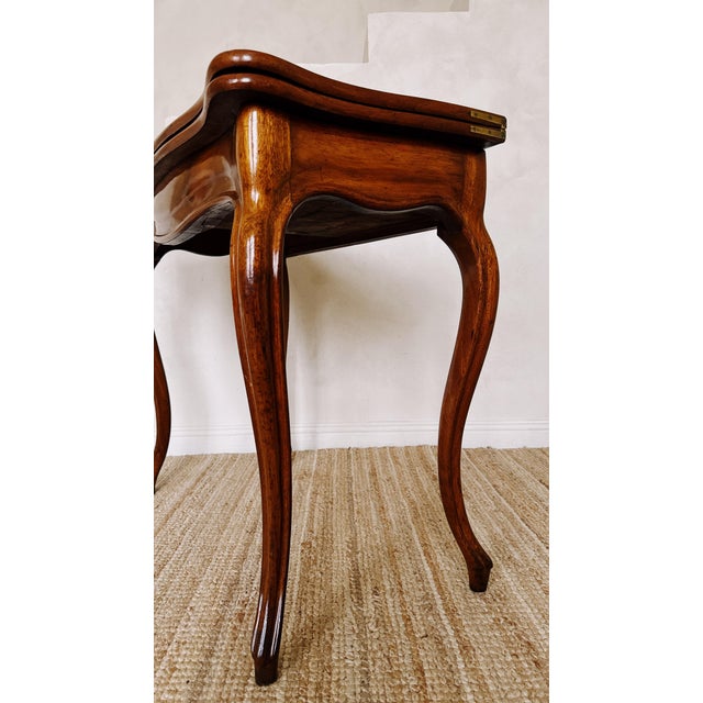 Wood Louis Philippe Mahogany Game Table For Sale - Image 7 of 18
