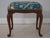 Age: Approx: 30 Years Old Details: Cherry Queen Anne Legs & Pad Feet Brand New Upholstery Professionally Reupholstered w....