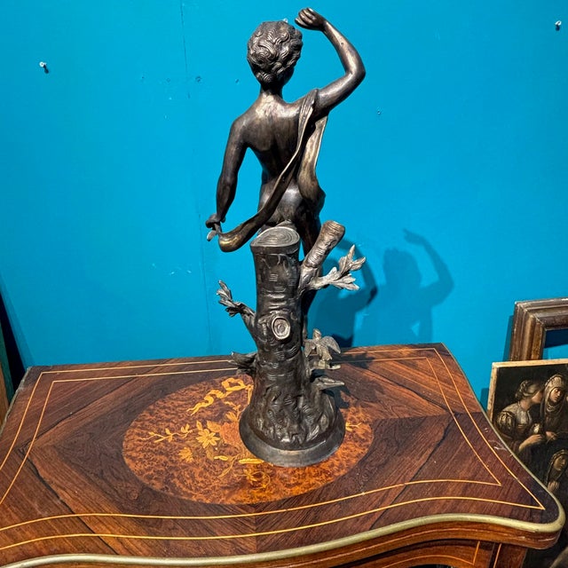 Early 19th Century Apollo Moreau, Figurative Sculpture, 19th Century, Bronze For Sale - Image 5 of 14