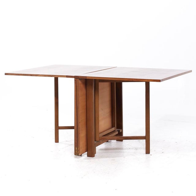 Bruno Mathsson Maria Style Mid Century Swedish Teak Expanding 10 Seater Dining Table For Sale - Image 9 of 10