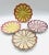 Set of 4 Mottahedeh “Milestone Tulip” Dessert Plates – 8” Add timeless elegance to your table with this set of 4...