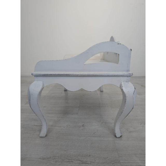 French Bleached Breakfast Tray from Cauntry Corner Saran Grace For Sale - Image 12 of 17