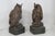 Owls Birds Standing on Books Sculpture Bookends a Pair 4679b For Sale - Image 15 of 15