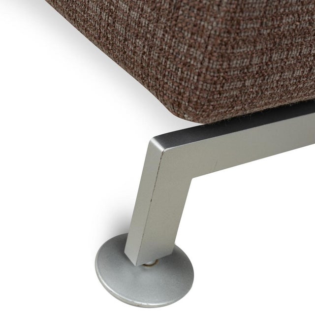 Moule Fabric Stool in Brown from Brühl For Sale - Image 4 of 10