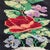 Textile Mid-Century Hand-Embroidered Floral Cross-Stitch Afghan Throw Blanket - 66" X 56" For Sale - Image 7 of 9