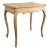 Vintage French Louis XV Style Bleached Wood Table For Sale
