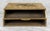 Metal Vintage Traditional English Brass Repousse Magazine Rack Record Stand Caddy For Sale - Image 7 of 9
