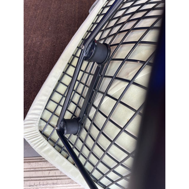 1970s Harry Bertoia Bird Chair and Ottoman For Sale - Image 5 of 8