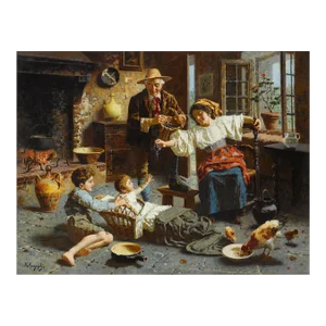 Eugenio Zampighi (Italian, 1859-1944)
