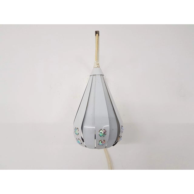 White Wall Lamp by Werner Schou, 1960s For Sale - Image 3 of 9