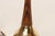 Pair of Sculptural Vintage Austrian Brass and Walnut Candlesticks For Sale - Image 16 of 18