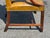 Very Fine 19th C. Georgian Style Leather Arm Chair in Ochre / Mustard / Green For Sale - Image 13 of 18
