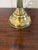 Antique Edwardian English Brass Oil Lamp with Opaline Shade, 1900 For Sale - Image 10 of 11