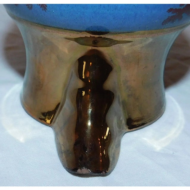 Antique Copper Lustre Creamer For Sale - Image 9 of 11