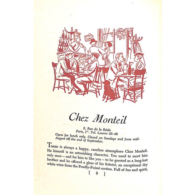 "Paris Cuisine" 1952 Beard, James A. And Watt, Alexander For Sale In New York - Image 6 of 12