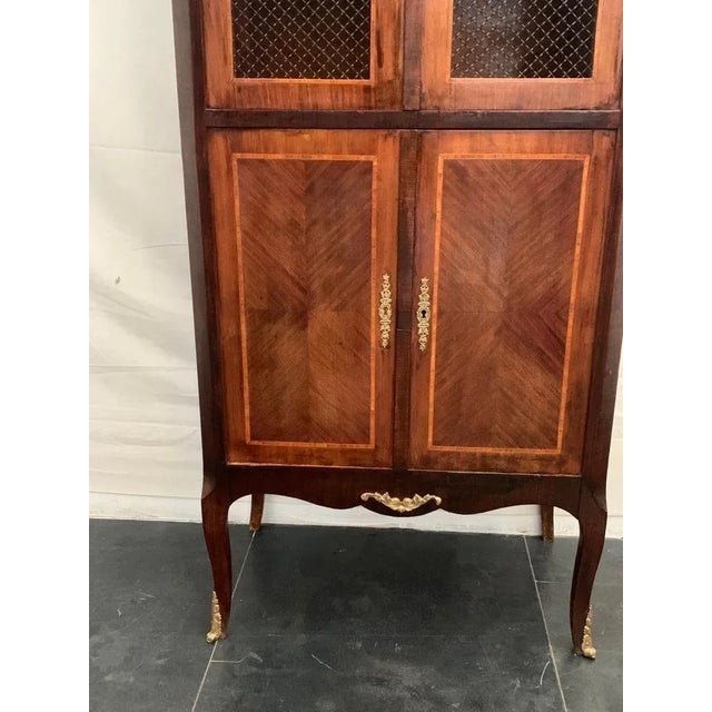 Napoleon III Cupboard with Cherry, Walnut, and Beech Veneers For Sale - Image 6 of 13