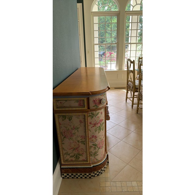 1990s McKenzie Childs Buffet For Sale - Image 4 of 4