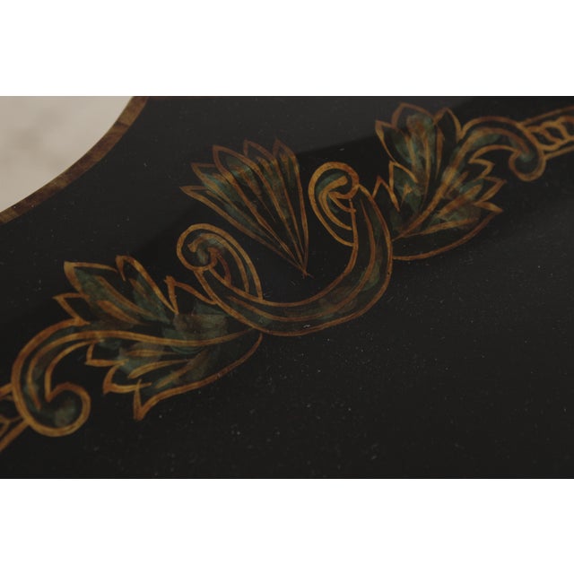 Maitland Smith French Victorian Pedestal Side Table For Sale - Image 11 of 16